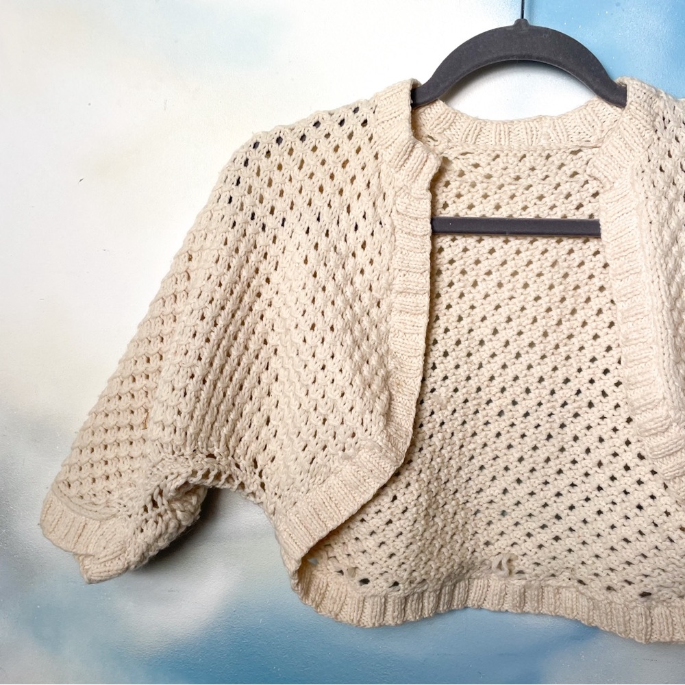 Vintage sweater shrug